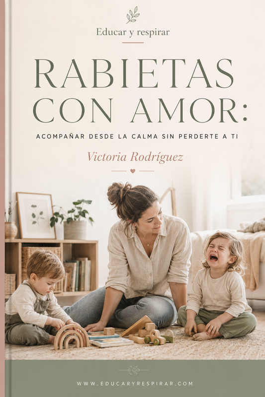Rabietas con amor: acompañar desde la calma sin perderte a ti
